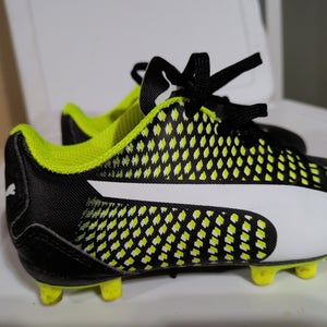 Yellow Kids 10K (Toddler) Puma Adreno III FG Cleats (Used)