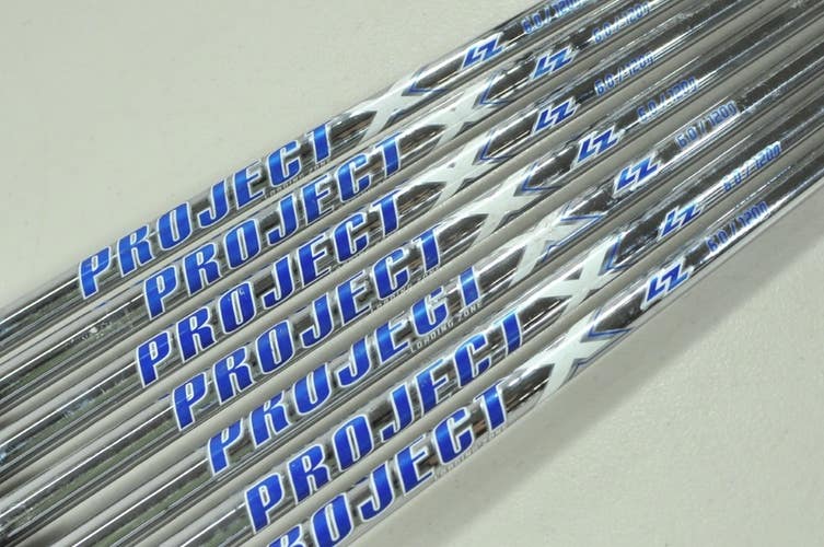 Project X LZ Loading Zone 6.0 120g 7pc Iron Shaft Set .355 Steel # 211955