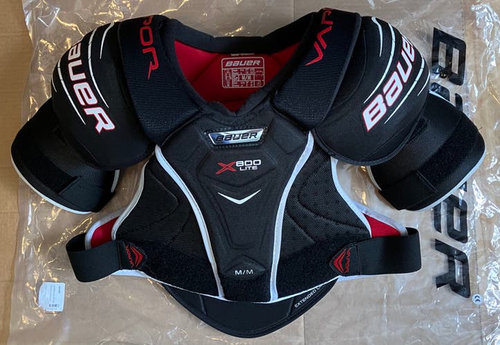 Medium Senior Bauer Vapor X800 Lite Shoulder Pads (Used)