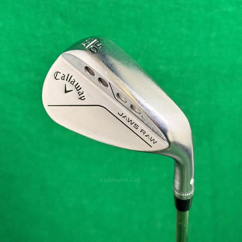Callaway Jaws Raw Chrome 50-10S 50 Gap Wedge DG 115 Spinner VSS TI Wedge Flex