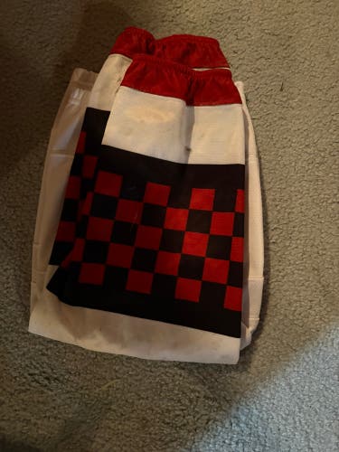 White 30” hockey socks