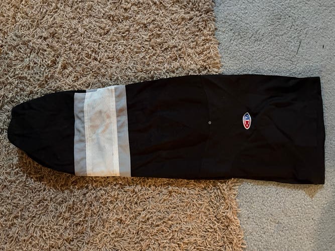 Black large hockey socks lightly used