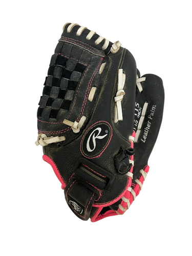 Used Rawlings WFP115 BB/SB Glove RH Throw Black 11 1/2" 11692-S000146686