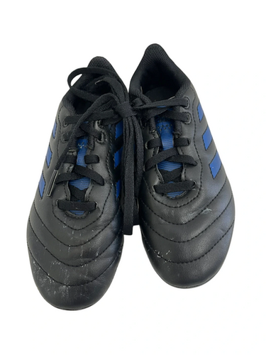 Used Adidas GOLETTO Soccer Cleats Black Youth 13.0 11692-S000146703