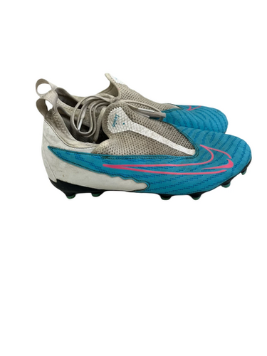 Used Nike PHANTOM GX Soccer Cleats Carolina Blue Junior 06 11692-S000146758