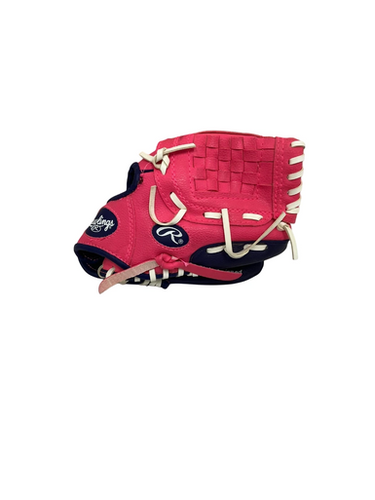 Used Rawlings PLAYERS SERIES BB/SB Glove T-ball Pink 9" 11692-S000146776