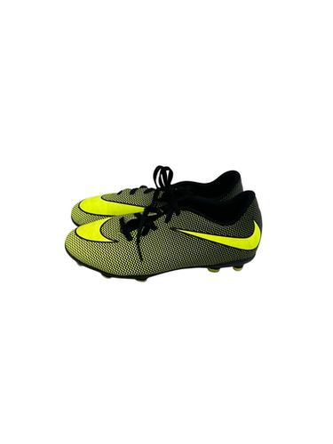 Used Nike BRAVATA Soccer Cleats Optic Yellow Senior 6 11692-S000146802