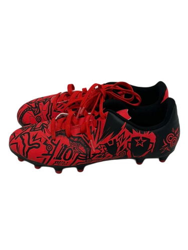 Used Puma TACTO Soccer Cleats Red Junior 04 11692-S000146815