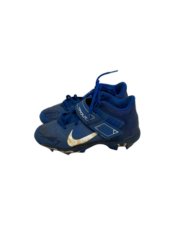 Used Nike TROUT BB/SB Cleats Royal Blue Junior 05 11692-S000146818