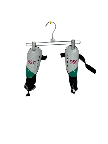 Used Dsg Soccer Shin Guards Junior White LG 11692-S000146861