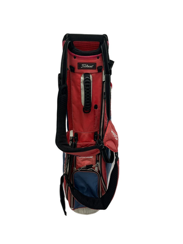 Used Titleist 3 WAY STAND BAG Mens Stand Bag Navy Blue And Red 11692-S000146864