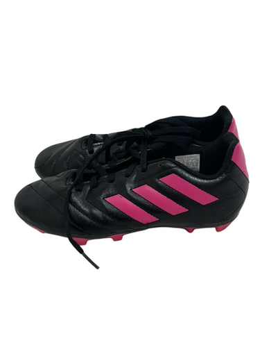 Used Adidas GOLETTO Soccer Cleats Black And Pink Junior 03 11692-S000146862