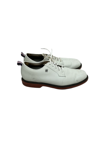 Used Foot Joy 53989 Mens Golf Shoes White Senior 9 11692-S000146885
