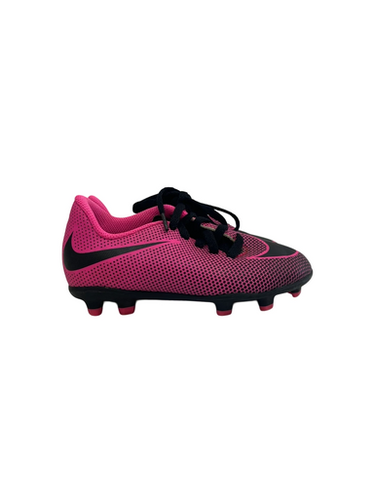 Used Nike BRAVATA Soccer Cleats Pink Youth 10.0 11692-S000146610