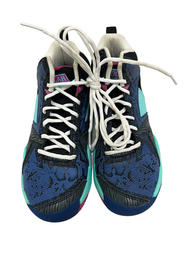 Used MOOLAH Basketball Shoes W Navy Blue Youth 07.0 11692-S000146915