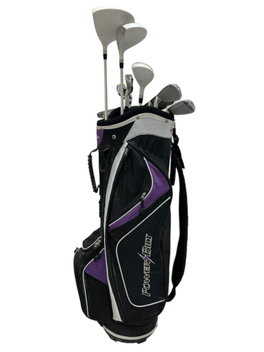 Used Powerbilt AIR ATTACK 2 Womens Package Set RH Purple 10 Piece 11692-S000146921