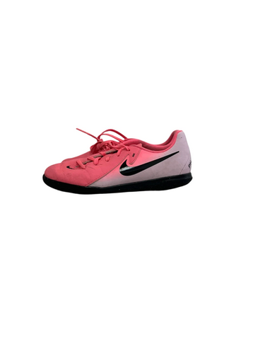 Used Nike PHANTOM Soccer Indoor Shoes Pink Junior 01.5 11692-S000146938