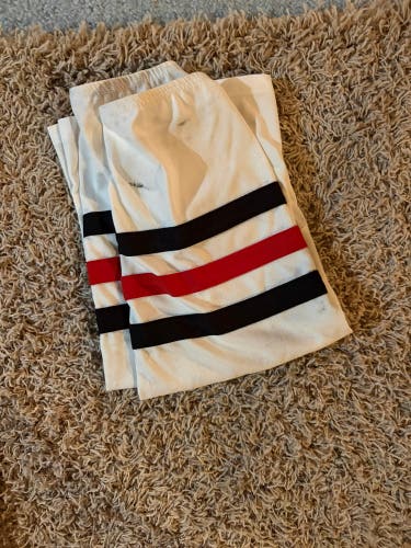 White Youth Medium socks lightly used