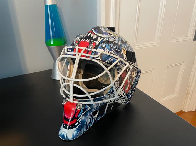 Senior Medium 2021 Bauer 960 Goalie Mask Pro Stock (Used)