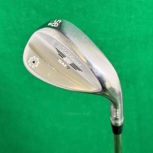Titleist Vokey SM7 Chrome 58-10S 58 Lob Wedge Vokey Design Steel Wedge Flex