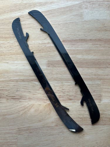 296mm NHL Pro Stock Nathan Bastian Used Bauer Fly-Ti Skate Blades / Runners