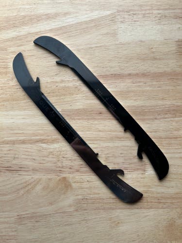 272mm NHL Pro Stock Mavrik Bourque Used Bauer Fly-Ti Skate Blades / Runners