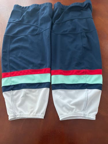 Blue Junior Large Premium Socks (Used)