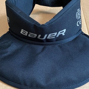 Bauer Core Neck Guard w/Bib, Junior (Used)