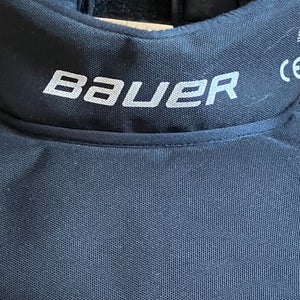 Bauer Core Neck Guard w/Bib, Senior (Used)