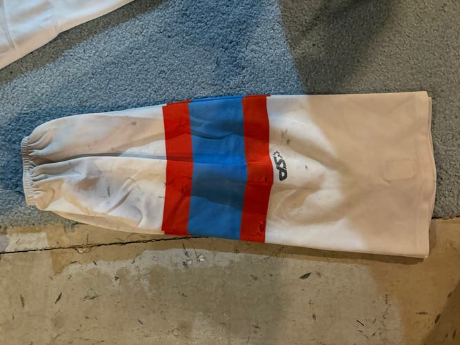 White little caesrers game socks size 28”