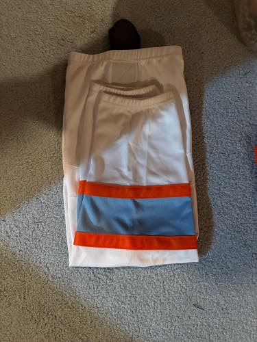 White little caesrers game socks size 30”