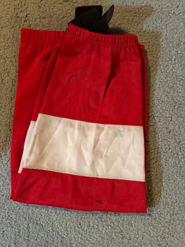 Red wing little caesrers game socks size 26”