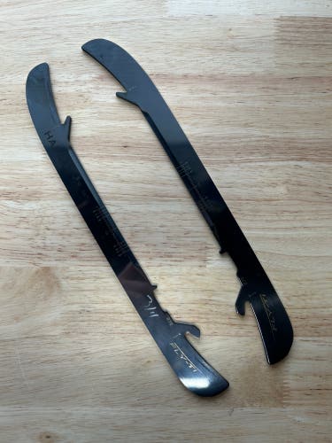 272mm NHL Pro Stock Thomas Harley Used Bauer Fly-Ti Skate Blades / Runners