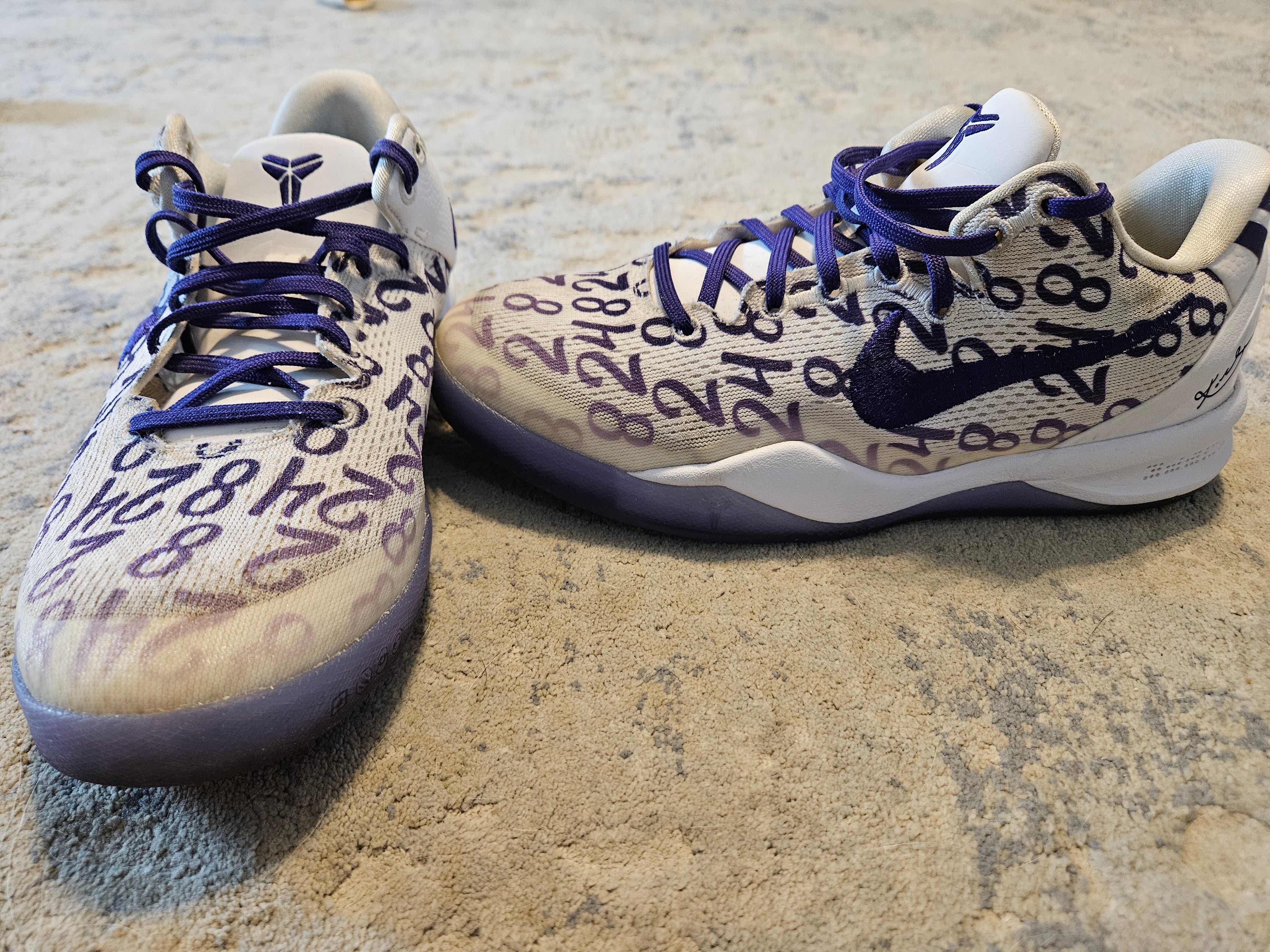 kobe shoes kids purple
