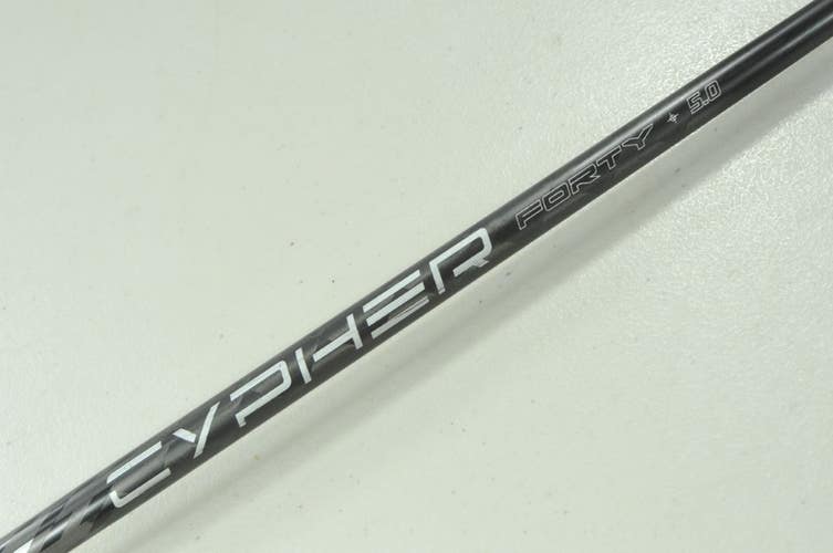 Project X Cypher 5.0 40g Senior Flex Callaway Driver Adapter Shaft  # 212394