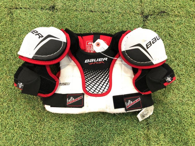 Small Youth Bauer Vapor Lil Rookie Shoulder Pads (Used)