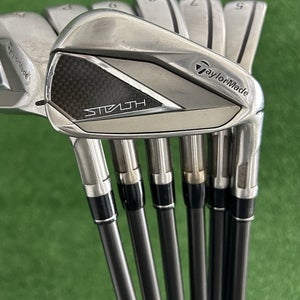 Taylormade Stealth Iron Set 5-A / Recoil F3 Regular Graphite +1