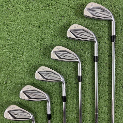 Mizuno JPX 923 Hot Metal HL 6-PW GW Iron Set KBS Tour Lite Regular Flex Steel