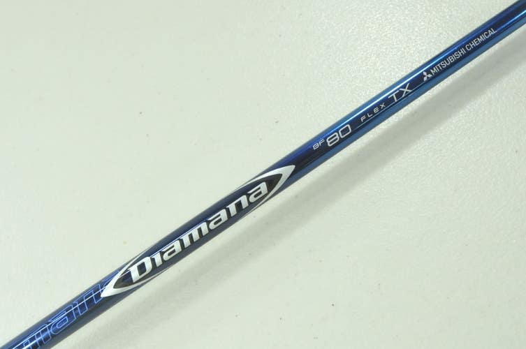 Mitsubishi Diamana BF 80g TX Flex Titleist GT TSR Driver Adapter Shaft # 212331