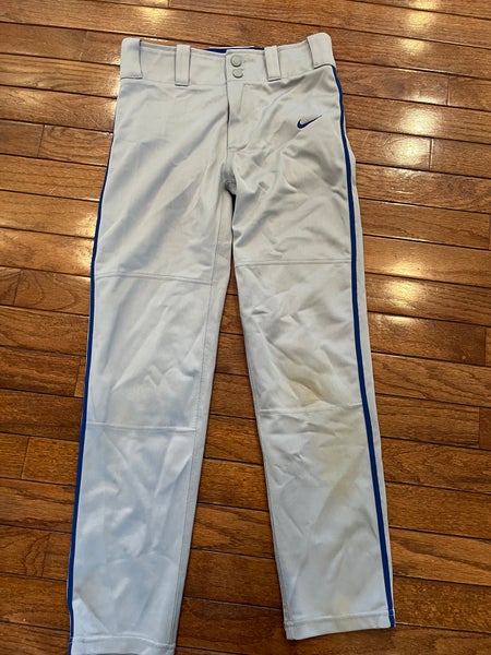 Gray Unisex Medium Youth Nike Game Pants (Used)