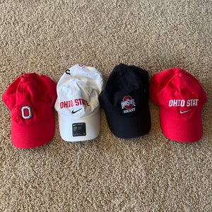 Rare Team Issued Ohio State Hat Bundle