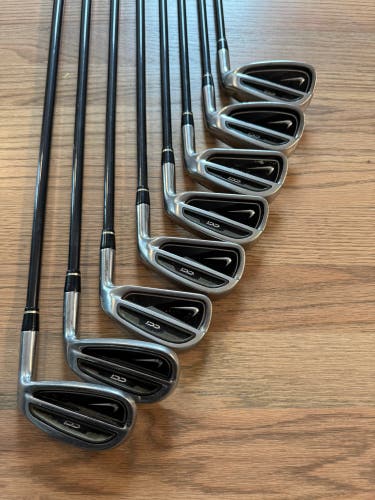 Men's Nike CCi Right Handed Iron Set Regular Flex (8 Clubs) #4 - #9, PW, GW (Used)