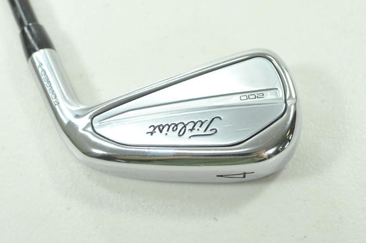 Titleist T200 2023 Single 4 Iron Stiff Flex RH AMT Tour White S300 Steel #212061