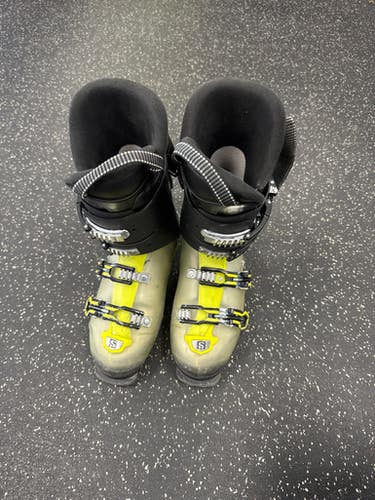 Used Salomon XPRO ENERGYZER Mens DH Ski Boot Black 255 MP - M07.5 - W08.5 11849-S000037082