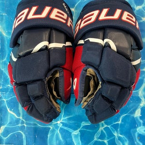 Junior Bauer Supreme Matrix Gloves 12" (Used)