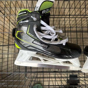 2021 Bauer GSX Hockey Goalie Skates Regular Width Size 4.5 (Used)