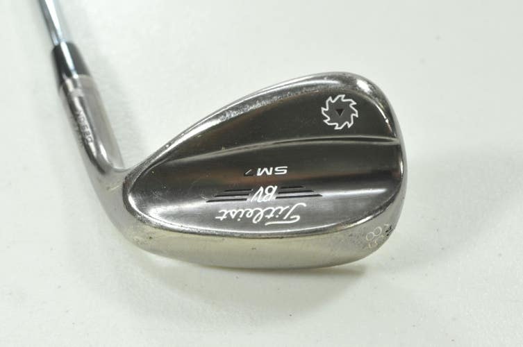 Titleist Vokey SM7 Brushed Steel 58*-14K Wedge RH BV Wedge Flex Steel # 212397