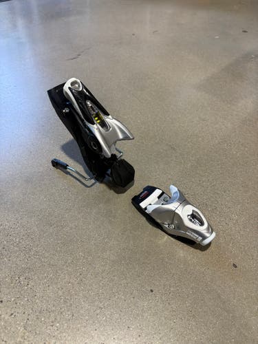 New Look SPX 11 GW Silver Metal Ski Bindings 100mm Brake DIN 3.5-11