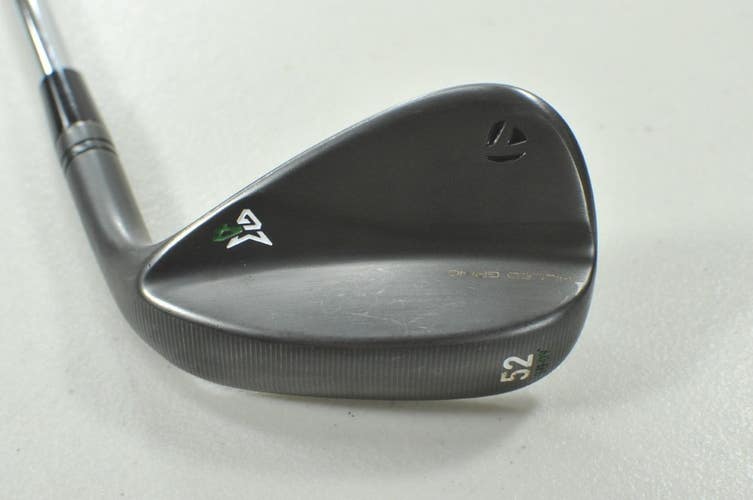 TaylorMade Milled Grind 4 Black 52*-09 Wedge RH DG 115g Wedge Flex Steel #211935
