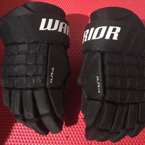 Warrior Alpha FR Black Gloves 14" (Used)